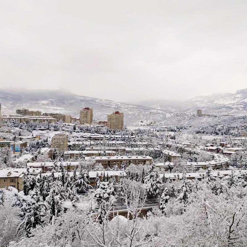 Отдых в Алуште круглый год – зима фото